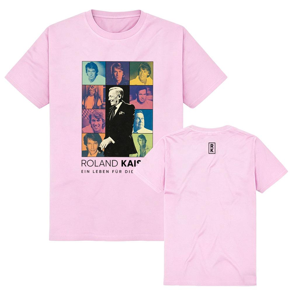 Roland Kaiser Andy Warhol Pop Art Style T-Shirts Aesthetic Fashion O-neck Comfortable Cotton Tshirt for Summer Women Men T Shirt