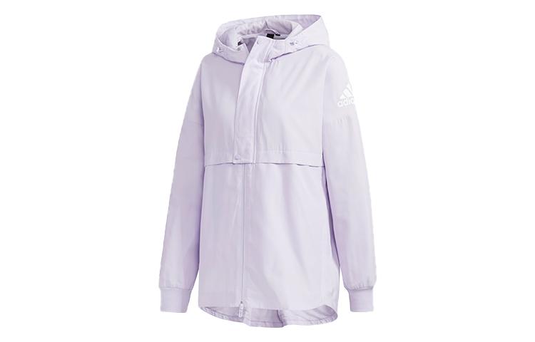 Adidas Jackets Women s Light Purple Hooded Moderate Other FM9258 XL