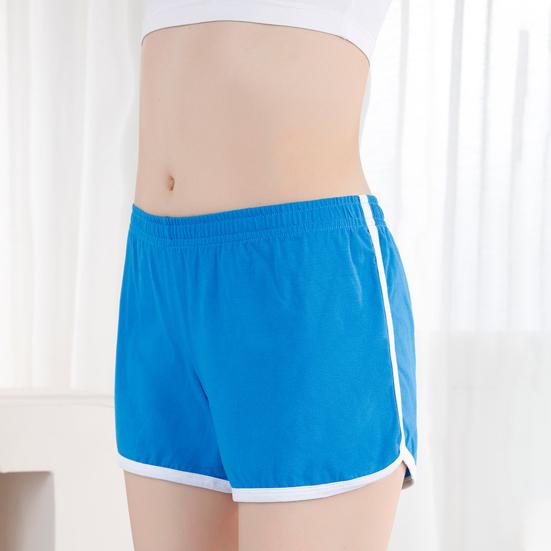 Women Cotton Underwear Breathable Loose Casual Fitness Shorts Elastic Middle Waist Sports Workout Boxer Shorts Underpants