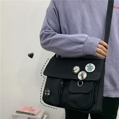 Crossbody Bags Youth Fashion Casual Large Capacity Ladies Shoulder Bag Solid Color Women Messenger Bag KTY
