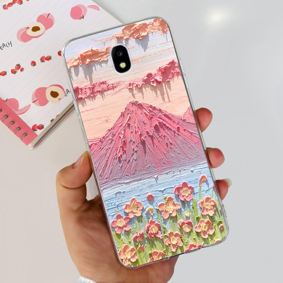 For Samsung Galaxy J7 2017 Case SM-J730F Phone Cover Luxury Marble Slim Soft Silicone Funda For Samsung J3 J5 J7 Pro 2017 Bumper