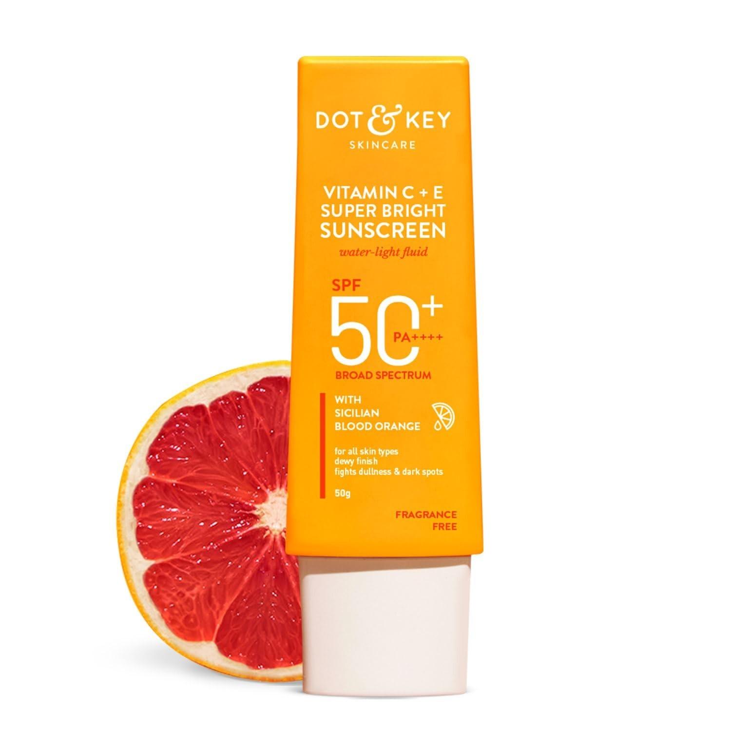 

@ DOT & KEY Vitamin C + E Super Bright Sunscreen 50G Zr-4060-60%Off