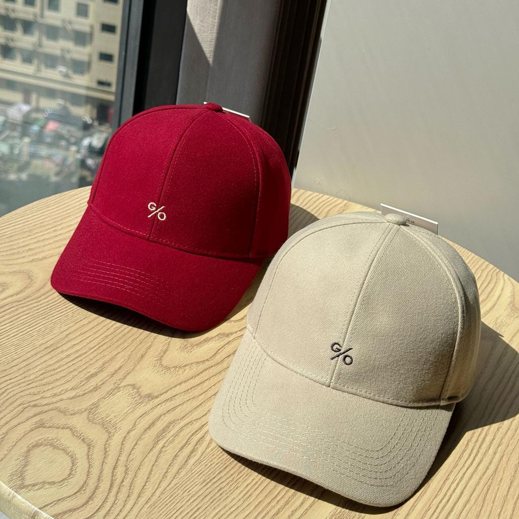 Letter Embroidered Hard top Wide Hat with Sunshade and Face Showing Small Baseball Hat for Women in Autumn and Winter Versatile Peaked Hat for Men