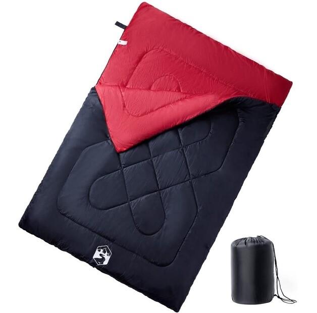 VidaXL Double Sleeping Bag for Adults, 3-4 Seasons