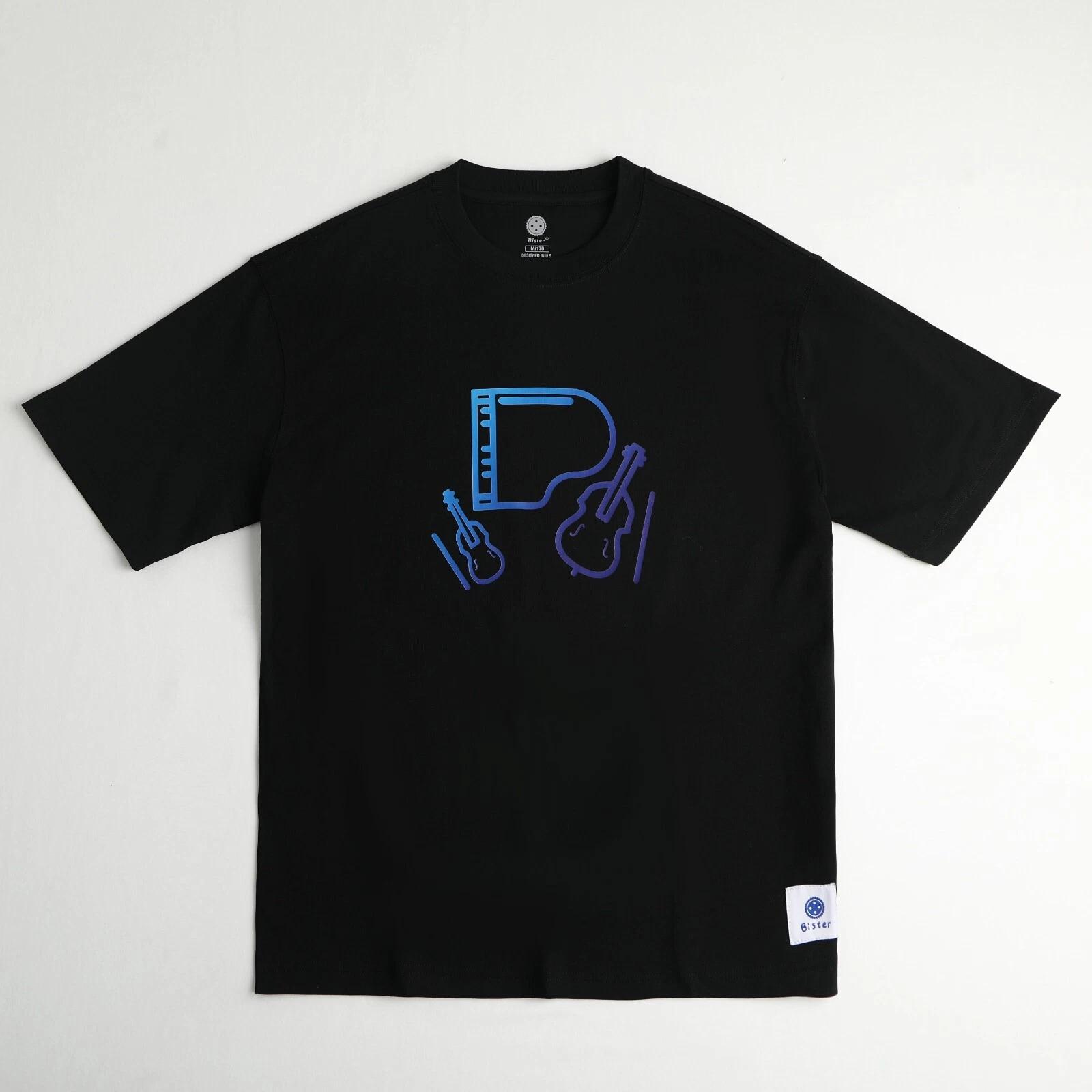 Bister Piano Trio Screen Print Shirt 3XL