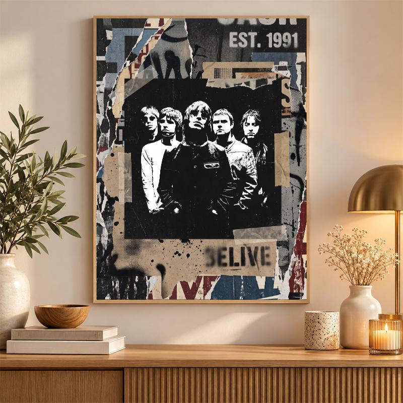 Oasis Diamond Painting Kit 5D Full Drill DIY Diamond Mosaic Wall Art Home Decor