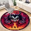 1pc KISS Music Office Round Area Rug, Under Office Chairs Bedroom Living Room Home Decor  a1016297