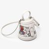 Graffiti Cartoon Crossbody Bag for Girls Feminine Bag Birthday Gift Funny White