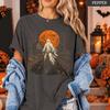 Comfort Colors® Ghost Riding Bicycle Shirt, Vintage Halloween T-Shirt, Spooky Ghost Tee