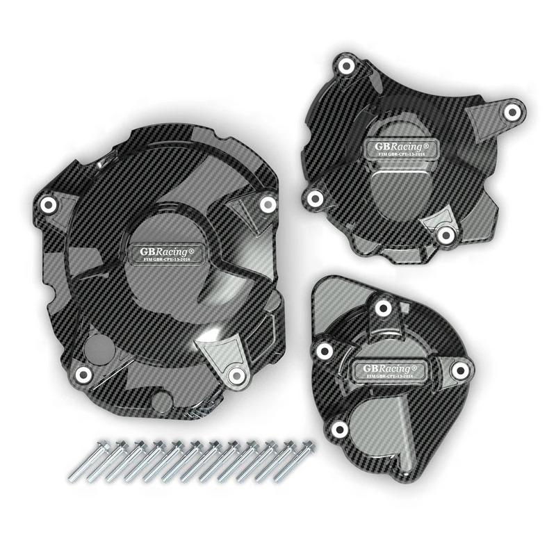 For SUZUKI GSF600S Bandit 1995-2004 Engine Protection Cover Carbon-look