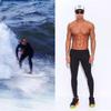 Mens Long Sleeve UPF 50 Rash Guard Top With Matching Swim Shorts Pants Set Snorkeling Surfing Swimming