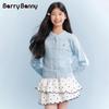 BARRY BANNY Girls' Knit Cardigan