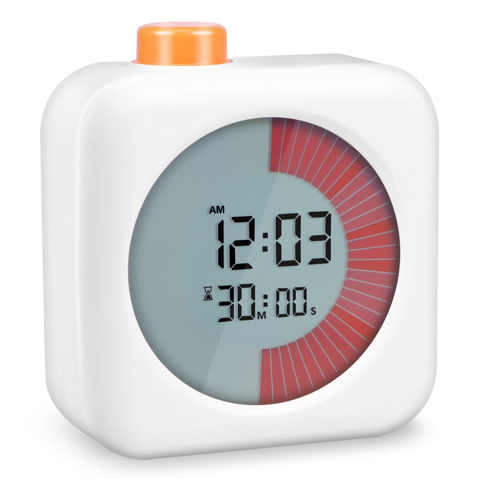 Digital Kitchen Timers 60 Minute Visual Timer LCD Screen Countdown Clock Alarm for Cooking Baking Fitness Kitchen Accessories