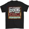 You're Looking At An Amazing 100% Cotton Surveyor T-Shirt Mens
