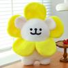Sunflower Maltese Plush Dog Toy Cartoon Stuffed Animal Doll Decoration Room