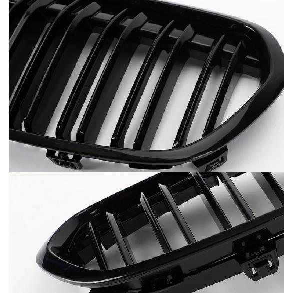 Car Tuning Front Gloss Black Kidney Diamond Grille for BMW X1 F48 2020 2021 2022 SUV sDrive18i sDrive20i xDrive20i