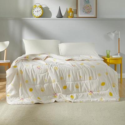 Holiday Lemon Anti-mite Washable Summer Quilt