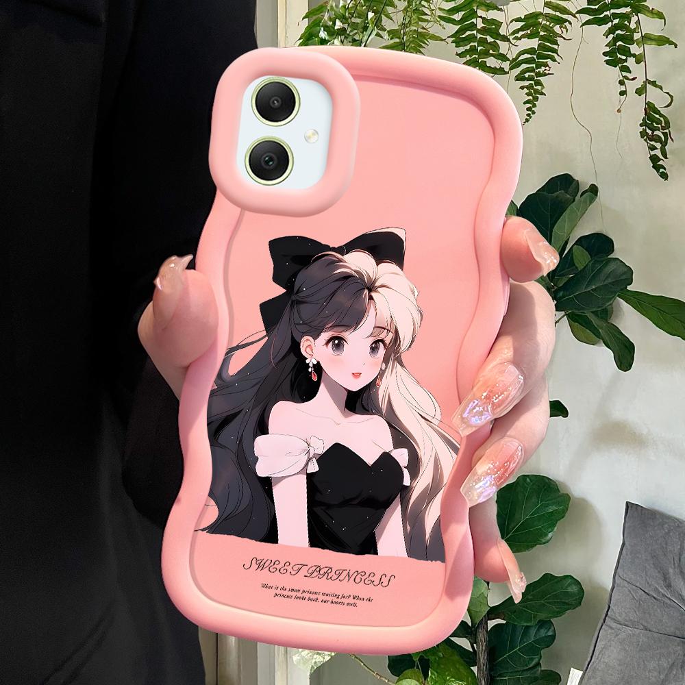 Ładna dziewczyna miękka obudowa telefonu do Samsung Galaxy A52 A73 A12 A11 S24 Ultra 5G S23 S22 S21 S20 FE Wave Edge odporna na wstrząsy ochronna gumowa obudowa