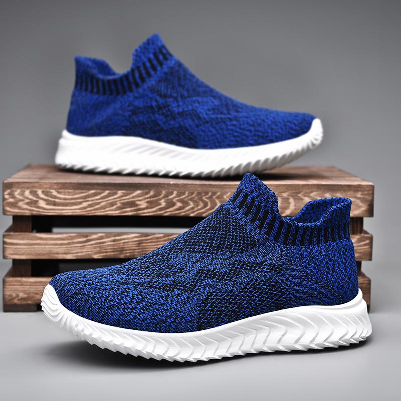 Fashion Pink New Slip On Shoes with Breathable Mesh for Lazy People Comfortable Non Slip Soles Lightweight Travel Shoes for Women 43