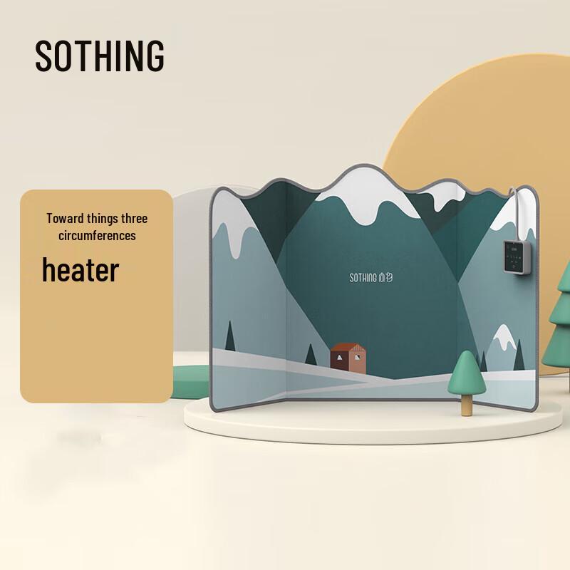 

SOTHING Портативный 3-сторонний обогреватель под стол