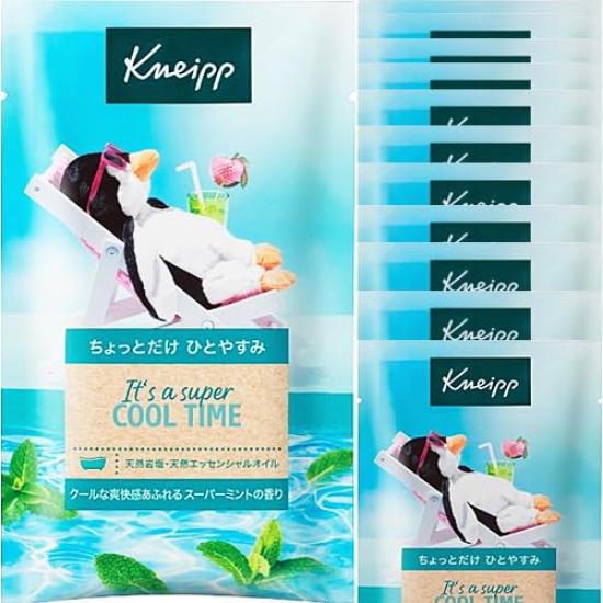 

Соль для ванн Kneipp с ароматом супер мяты 50 г x 12 пакетиков [50 г x 12 пакетиков] (доставка почты)