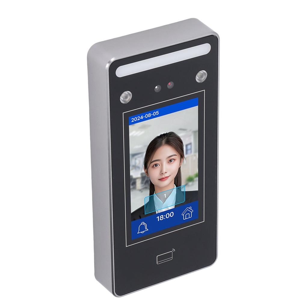Facial Recognition Attendance Machine for Employees Visible Light Dynamic Face and Card Access
