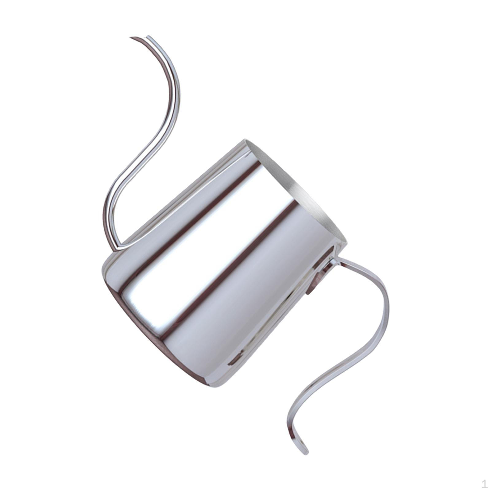 

and tea Pot Gooseneck Coffee Dripper Drip for office cafe home Lover Mirror color