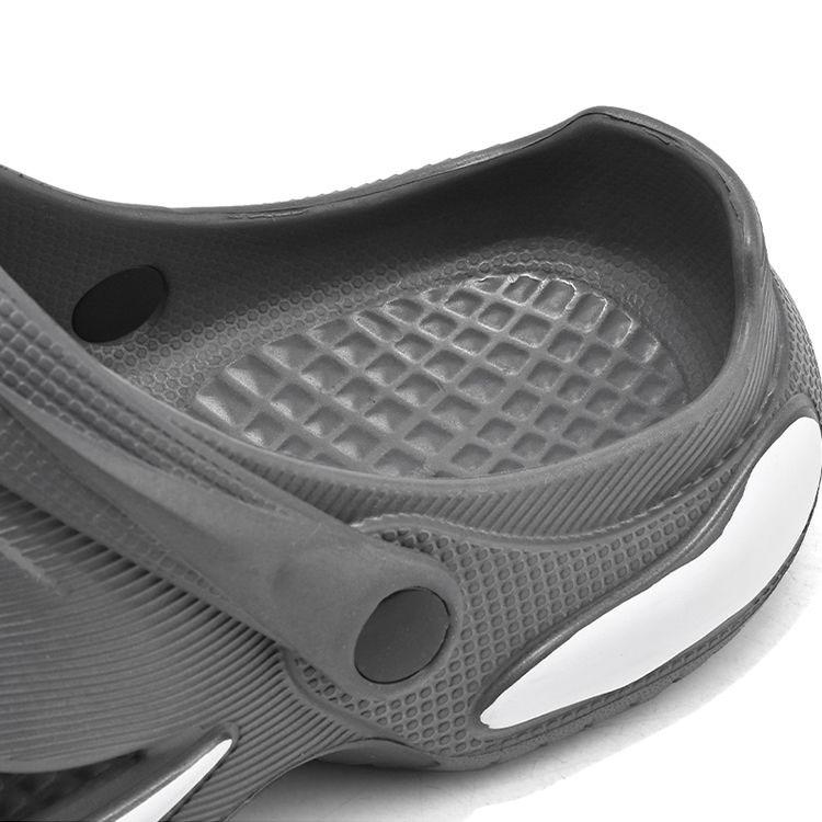 Cave Shoes Men's Summer Outer Wear Beach Anti-slip Slippers Thick Bottom Super Soft Wrapped Toe Sandals Dual Purpose