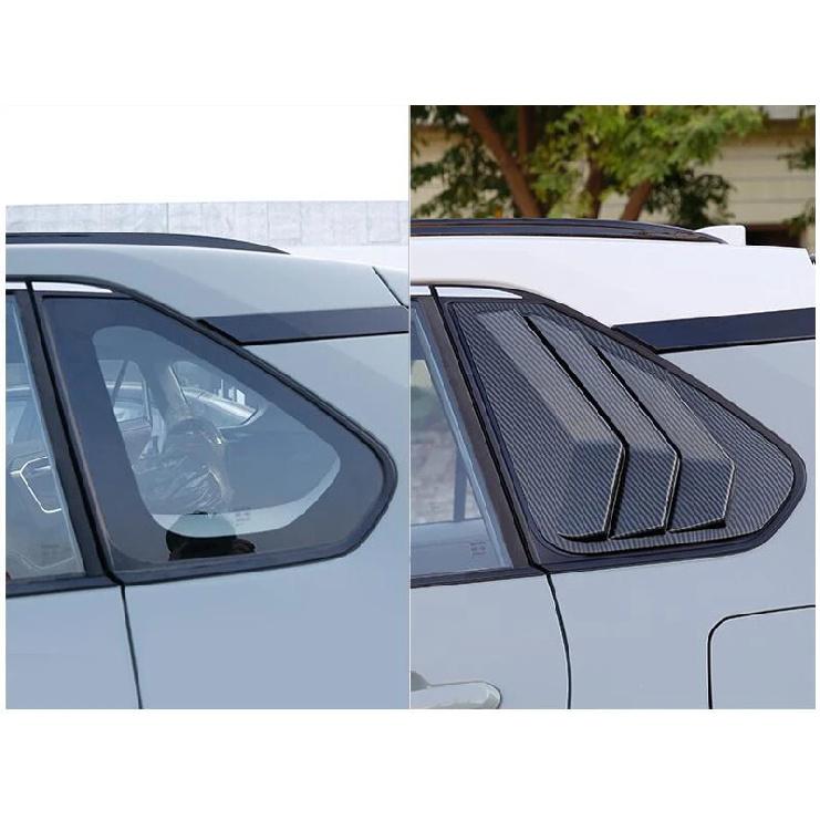 For TOYOTA Rav4 (xa50) -2024     Decorate Accessories Carbon Fiber Style Rear Window Shutter Decoration
