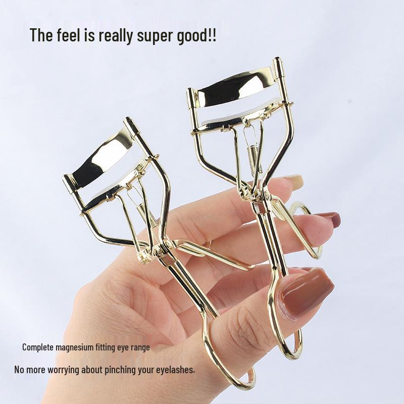 Marian Stainless Steel Eyelash Curler for Beginners - Long-Lasting Curl Sunflower Design