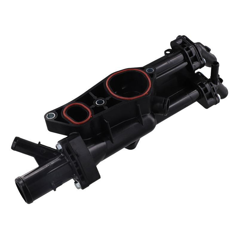 

Engine Coolant Thermostat Housing For Santa Fe Sonata Kia Optima Sportage 2012-2016 25620-2G545 256202G545 Car Part чёрный