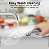 New Professional Stainless Steel Kitchen Scissors with Aluminum Alloy Handle - Perfect for Cutting Chicken Bones Meat Fish