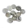 Louleur 10 Stück/Los Naturstein Cabochon 4 6 8 10 12 mm 25 Muster für DIY Ring Ohrring Armband Halskette Schmuckherstellung Schmuckzubehör