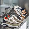 Fashion 2025 Thick Bottom Casual Shoes Men Spring Retro Mesh Breathable Sports Leisure Fashion Trend Comfortable Lace-up Chunky sneakers