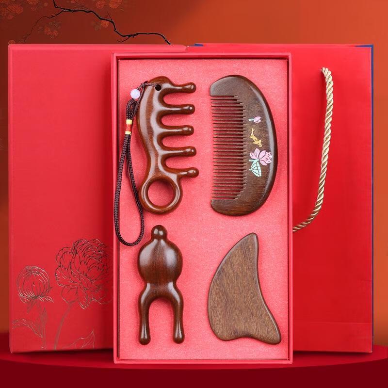 JINGRUIXIANG Wellness Comb & Massager Gift Sets