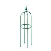 Plant Obelisk Trellis Climbing Plants Garden Tower Trellis Outdoor Rose Bush Support Rustproof Metal Trellis for Potted Plant Clematis Vine Jasmine