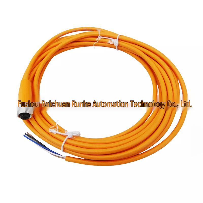 EVT001 IFM Sensor Connection Cable - Wide Temperature Range, Brand New & Original