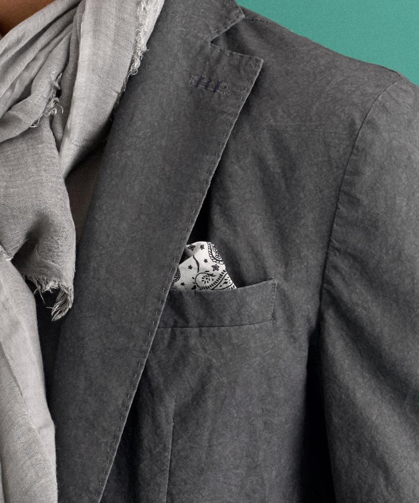 Panicale Blue Plant Dyed Cotton Jacket