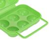 3 Pcs Sturdy Shockproof Egg Box ABS Egg Container Durable Egg Storage Carrier  Indoor Kitchen