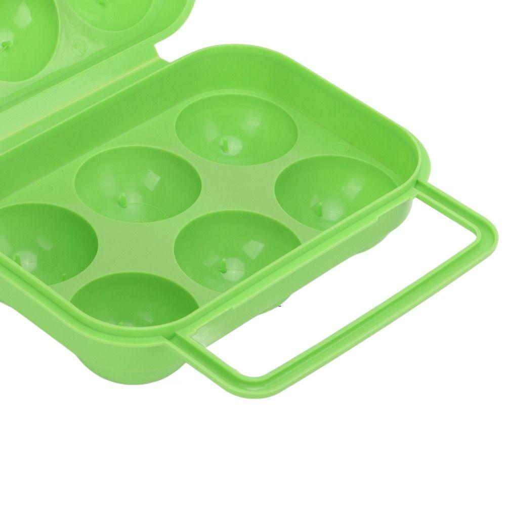 3 Pcs Sturdy Shockproof Egg Box ABS Egg Container Durable Egg Storage Carrier  Indoor Kitchen