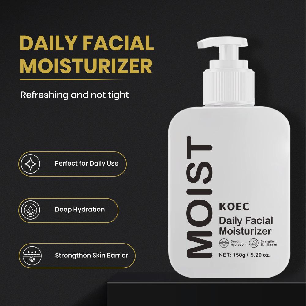 Kit Multi-Opzione Cura del Viso da Uomo, Detergente & Idratante Set Quotidiano per la Cura della Pelle