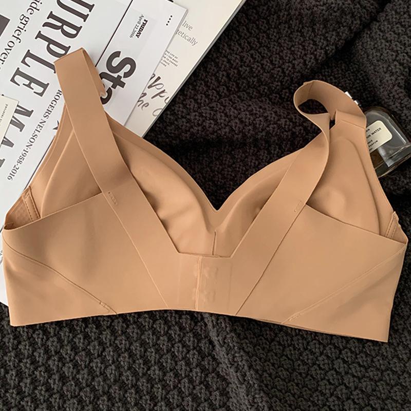Sujetador de látex sin costuras Mujer Push-Up Ropa interior Enfriamiento  reúne almohadilla a prueba de golpes Mujer Moda íntima Bralette cómodo  Bralette comprar a buen precio — entrega gratuita, reseñas reales con