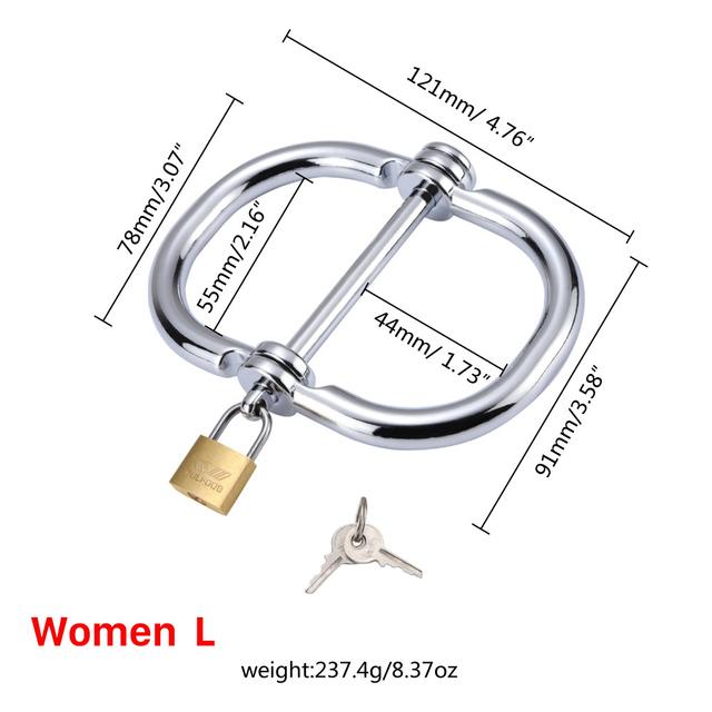 Audlt Games Restraints BDSM Metal Handcuffs with Keys Sex Toys for Couples Ankle Cuff Bondage Bracelet Erotic Cosplay Sexshop