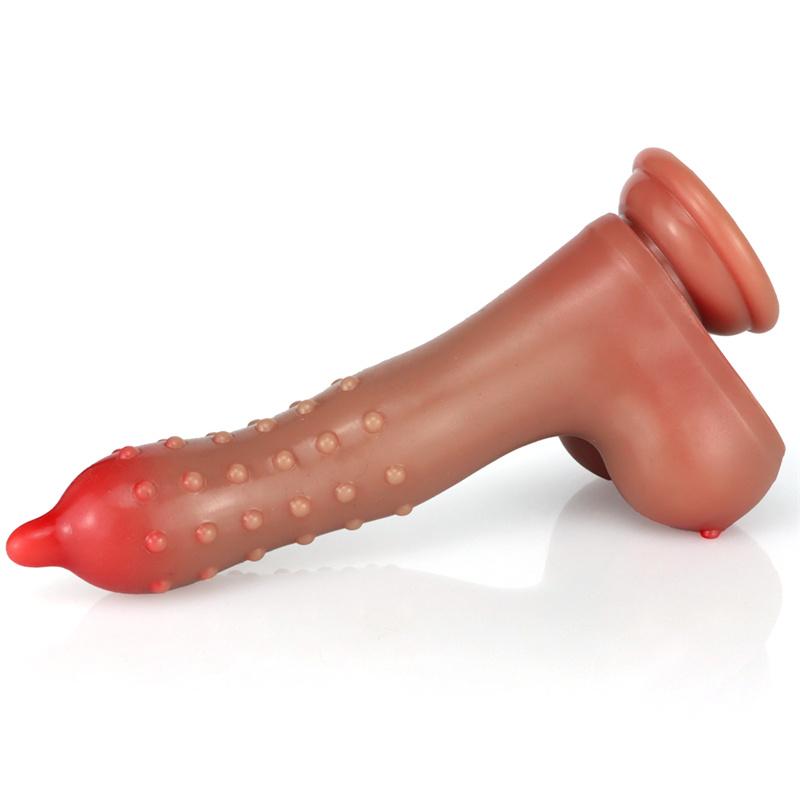 Lightning Rod Super Simulation Makeup Penis Female Penis Masturbation Device Adult Sex Toys
