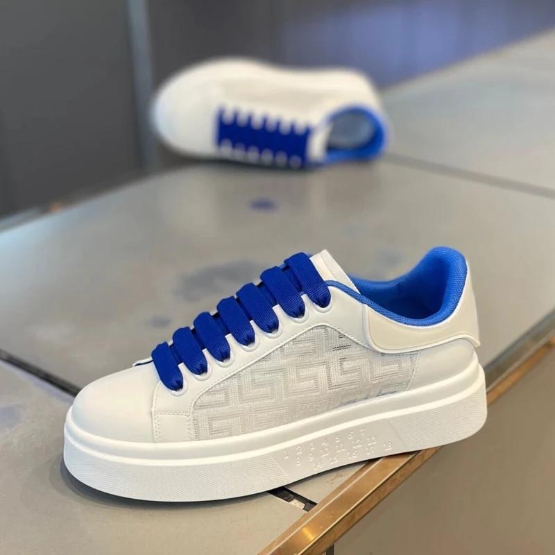 Luxury Men Shoes White Sneakers for Men New Sports Casual Shoes Breathable Heightening Vulcanized Shoes Skateboard Tennis Shoe