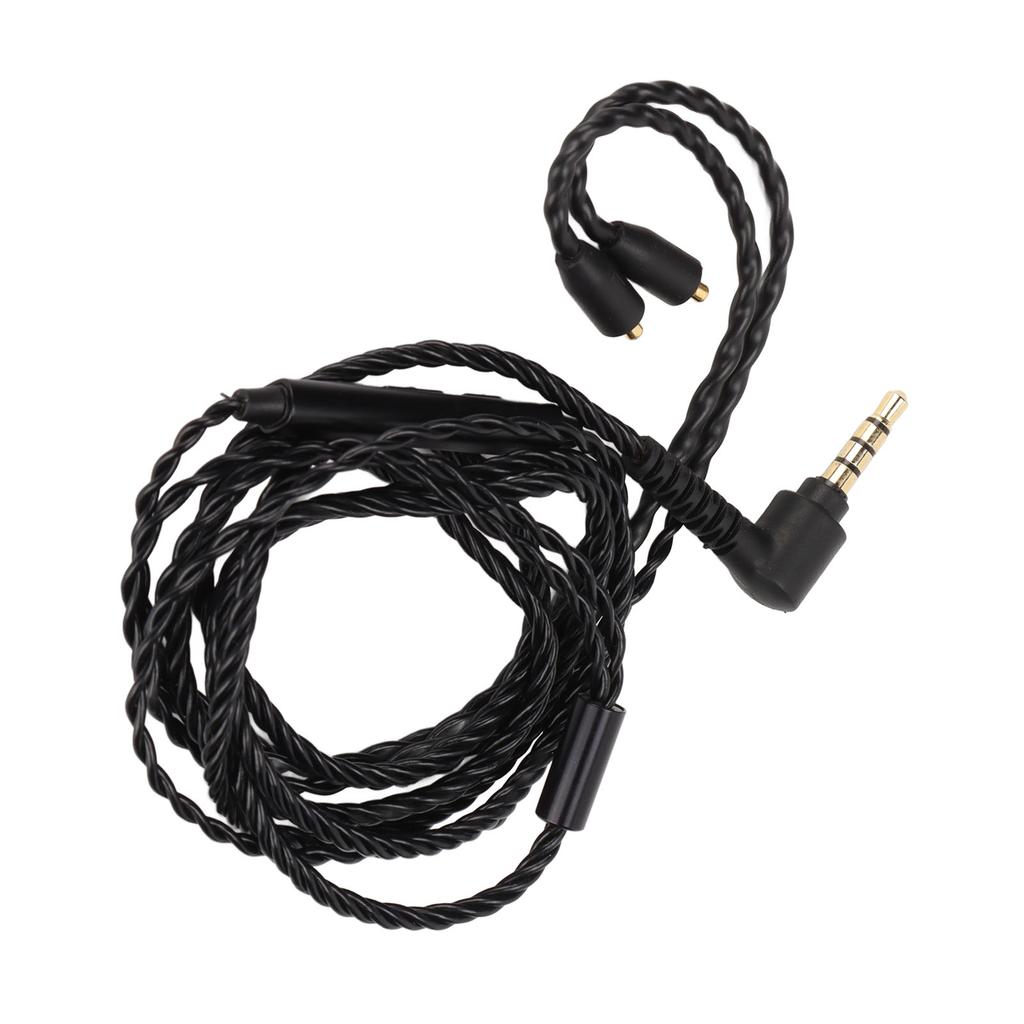 Headphone Upgrade Cable OFC Core MMCX Replacement Earphone Cable with Mic Volume Control for SE846 SE535