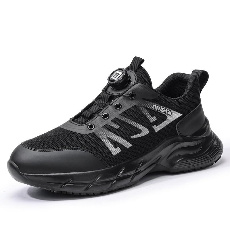 Non-Slip Chef Shoes Kitchen Work Low-Cut Breathable Anti-Fatigue SRC Certified Professional Restaurant Footwear