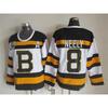 Boston Bruins Maglia da Hockey su Ghiaccio Manica Lunga Maglia da Allenamento Unisex Abbigliamento Sportivo Partite di Allenamento Abbigliamento per Tifosi