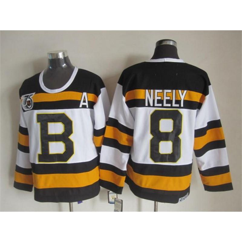 Boston Bruins Maglia da Hockey su Ghiaccio Manica Lunga Maglia da Allenamento Unisex Abbigliamento Sportivo Partite di Allenamento Abbigliamento per Tifosi