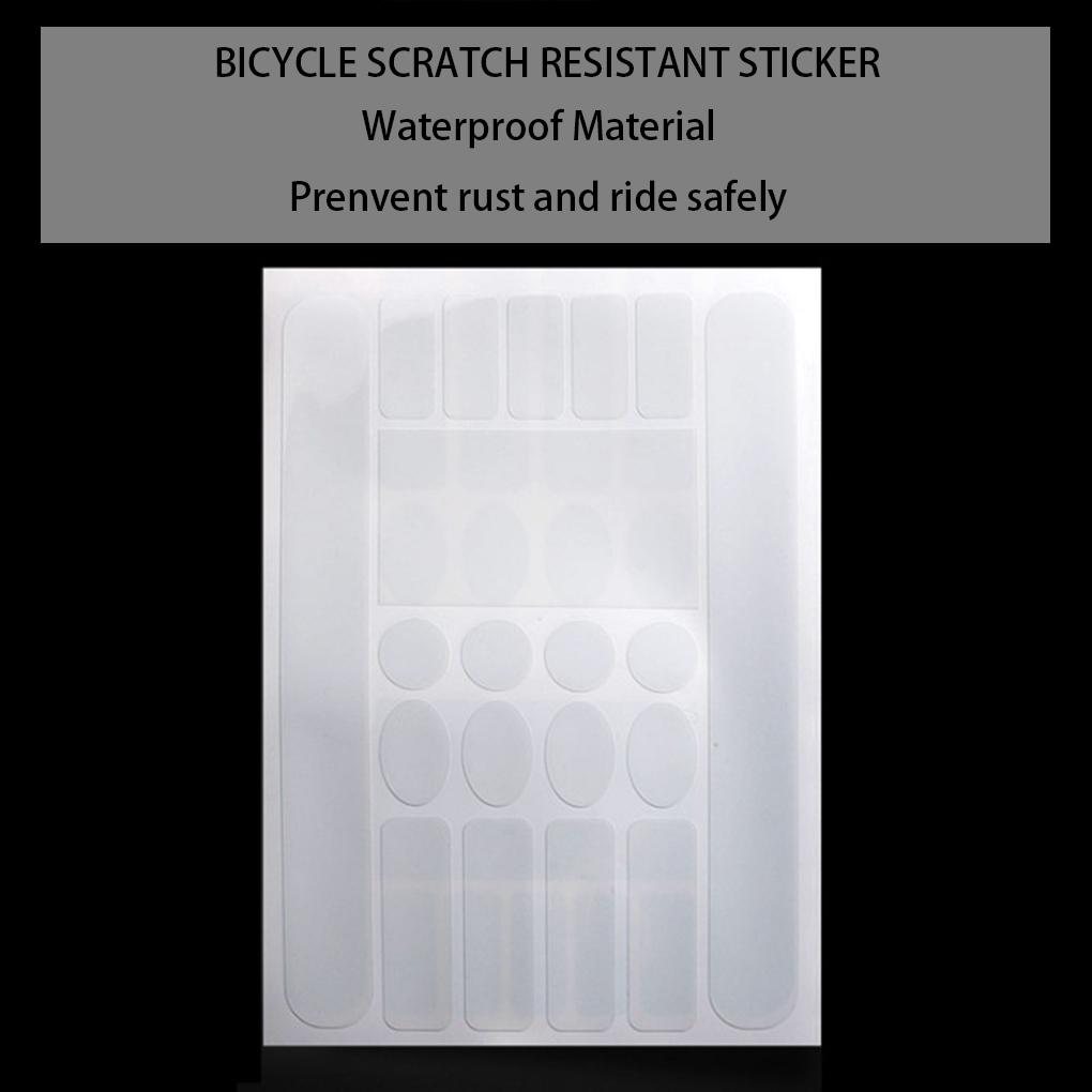 Chain Sticker Waterproof Protective Paster Cycling Accessories Exquisite Frame Protector Scratch-proof Stickers Bike Supplies